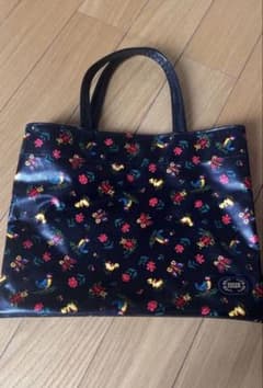 FEILER フェイラー トートバッグ 花柄 鳥 蝶々