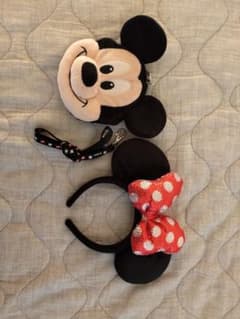 ディズニーのカチューシャと定期入れのサムネイル