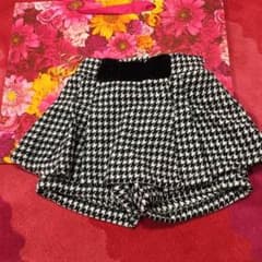 新品未使用♡80cm♡千鳥柄スカートのサムネイル