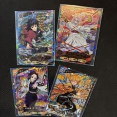 鬼滅の刃 日輪バトルスラッシュ UR 2枚SR2枚のサムネイル
