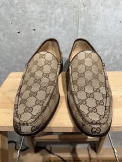 GUCCI グッチ GG モノグラム柄 スリッポン シューズのサムネイル