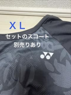 YONEX XL花柄 Tシャツ ドライ涼しいUV スコート別売りあり⭐︎のサムネイル