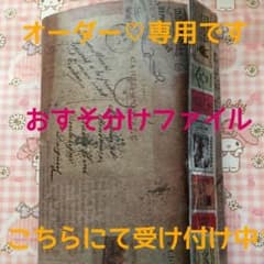 オーダー専用  一旦オーダー受け付けお休みしますm(_ _)mのサムネイル