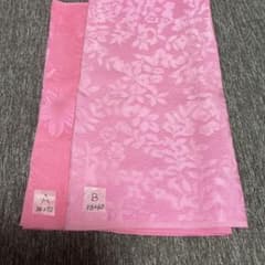 ピンク 花柄 地模様 生地 はぎれ まとめ売りのサムネイル