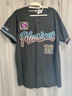 千葉ロッテマリーンズ 佐藤都志也 ユニフォーム ブラックサマー - メルカリ