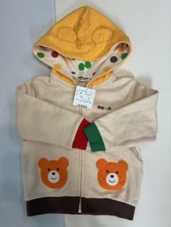 ホットビスケッツ パーカー 90cm ミキハウスのサムネイル