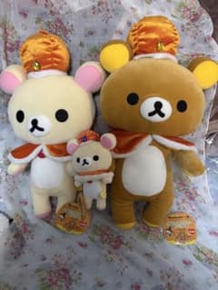 리락쿠마, 코릴락 마할로윈 봉제인형 3점 세트 XL 태그 첨부