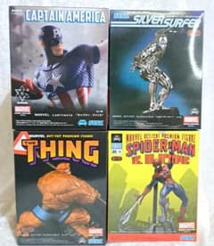 MARVEL フィギュア 4種セット シング スパイダーマンなど