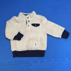 かをる様専用☆ベビーギャップ ☆ 美品 ☆ モコモコ ボア トップスのサムネイル