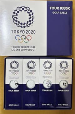 주말 가격 인하 신품 미사용품 2020 올림픽 기념 골프 볼 브리지 스톤 로고들이