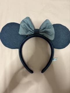 ディズニー カチューシャ デニム リボンのサムネイル