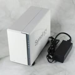 Synology DS218j NAS ホワイト ACアダプタ付 テレビ番組のダビングはおまかせ! Synology「DS218j」ではじめる録画新