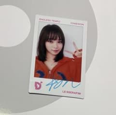 LE SSERAFIM チェウォン dicon popup チェキ - メルカリ