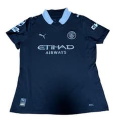 PUMA マンチェスターシティ サードユニフォーム M ブラック UEFAパッチ