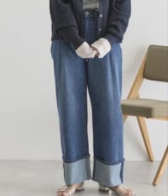 デニムパンツ Lサイズ デニムブルーのサムネイル
