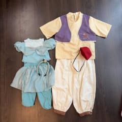 Aladdin costume, dress-up outfit, Jasmine, birthday, Disney