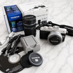 OLYMPUS PEN Lite E-PL7 ダブルズームキット 動作確認済 - メルカリ
