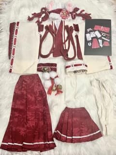 1/4 MDD 巫女服セット ディーラー様製 紅祈 フルセットのサムネイル