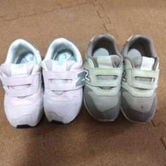New Balance スニーカー 313 996 ピンク 2足セット　15.5のサムネイル