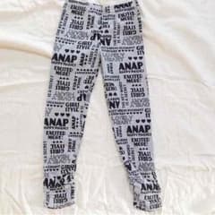 ANAP KIDS 総柄裾クシュクシュレギンスのサムネイル