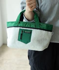 【新品未開封】BEAMS GOLF / ボア カートバッグ　グリーン×ホワイト 新品未開封】BEAMS GOLF / ボア カートバッグ グリーン×ホワイト