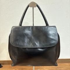 美品】B.stuff ビースタッフ ハンドバッグ 手持ち レザー 本革製 