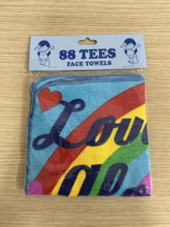 88 TEES フェイスタオル レインボー柄のサムネイル