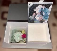 r*u様 限定品 初音ミク 16周年記念 プリザーブドフラワー ジュエリーボック 限定品 初音ミク 16周年記念 プリザーブドフラワー ジュエリーボックス