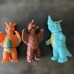 当時物　ブルマァク　ダンガー　ミニソフビ ブルマァク 当時物 ダンガー 怪獣ソフビ ソフビ 年代物 [$5