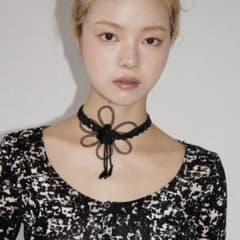 musubore flower beads choker