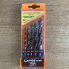木工用ドリル 5本セット 4mm-10mmのサムネイル
