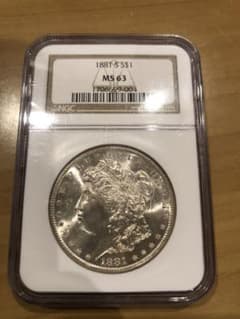 モルガンダラー　NGC コイン　銀貨のサムネイル