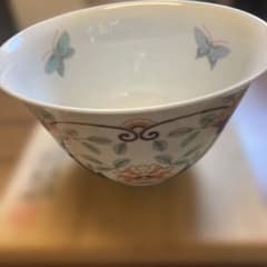 深川製磁 蝶と花 深鉢 未使用品 - メルカリ