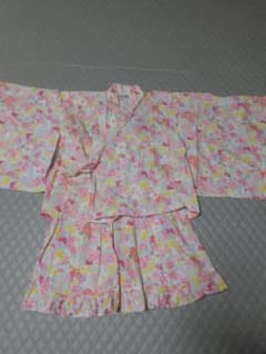 Branshes 花柄 着物風ドレス 100cm~のサムネイル