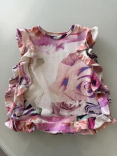 roberto cavalli ロベルトカヴァリ 花柄 フリル トップス ベビーのサムネイル