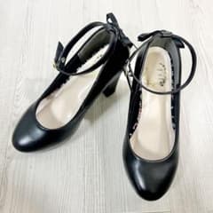 [中古]ストラップ付きパンプス/Mサイズ/ブラックのサムネイル