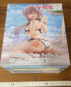 TAITO 宇崎月 浜辺で水着 ver. Desktop cuteフィギュア
