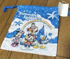 東京ディズニーリゾート Summer Splash 巾着 - メルカリ