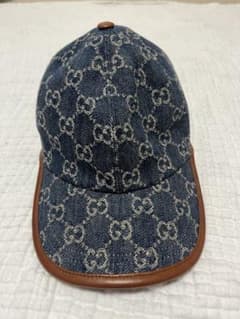 GUCCI GG柄 デニム ベースボールキャップのサムネイル