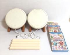 週末セール！Wii U Wii 太鼓とバチ 太鼓の達人ソフト3本セットのサムネイル