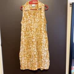 【新品未使用】blue ginger ブルージンジャー ノースリーブワンピースのサムネイル