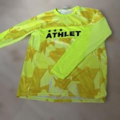 ATHLETA 蛍光イエロー 長袖シャツ Mのサムネイル