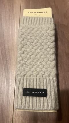 Finissage ARM WARMERS アームウォーマー ライトベージュのサムネイル