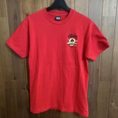 80〜90s Stussy サーフスカル Tシャツ レッド old stussy - メルカリ