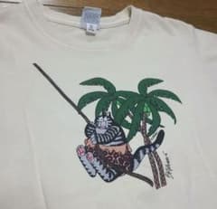 Crazy Shirts クリバンキャット Tシャツ キッズ Lサイズのサムネイル