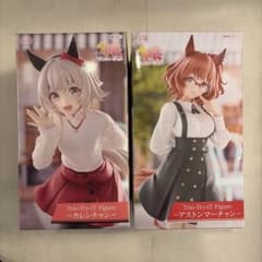 ウマ娘 Trio-Try-iT Figure カレンチャン アストンマーチャン ウマ娘 プリティーダービー』私服姿のカレンチャンとアストン