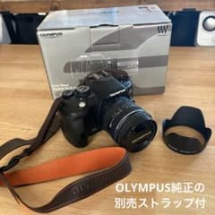 完動品OLYMPUS E-520 別売ストラップとコンパクトフラッシュメモリ付