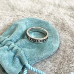 美品】ティファニー アトラス リング 925 シルバー 指輪 11号 - メルカリ