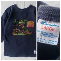 80s トリコタグ チャンピオン フットボールT トライアンフ TRIUMPH