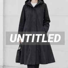 美品】UNTITLED 洗える 撥水 フーデットコート ネイビー XL - メルカリ